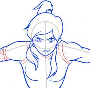 Рисовать аватара Корру