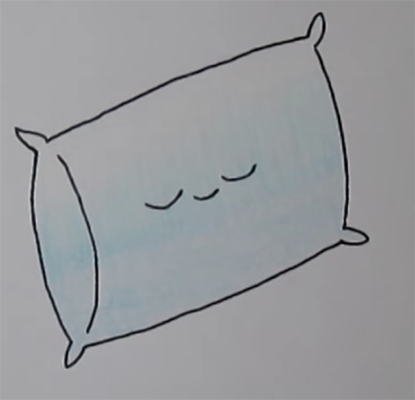 Рисунки подушки для срисовки