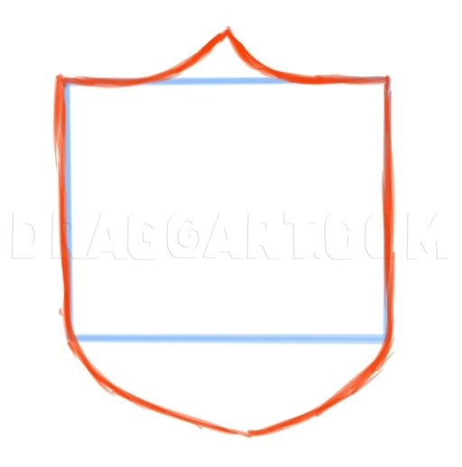 Рисование щита 2 класс