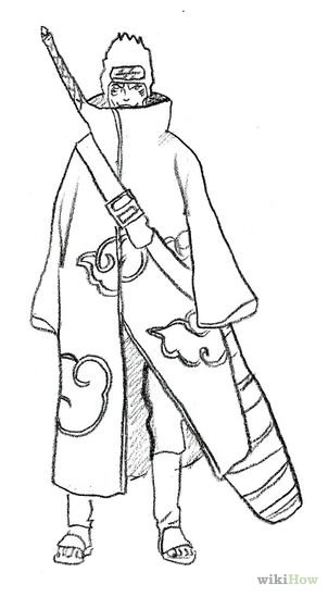 Кисаме скетч