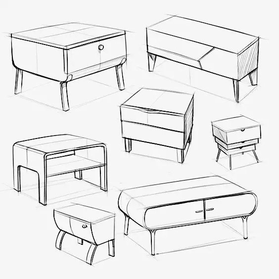 Эскизы мебели