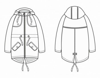 Эскиз куртки