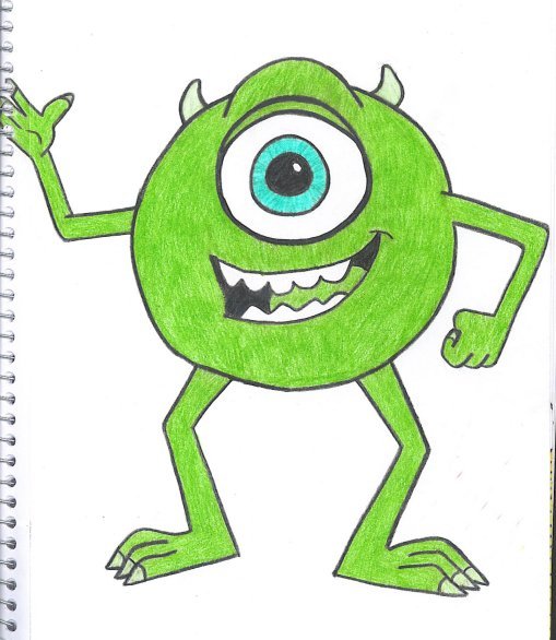 Рисунки монстров для срисовки легкие