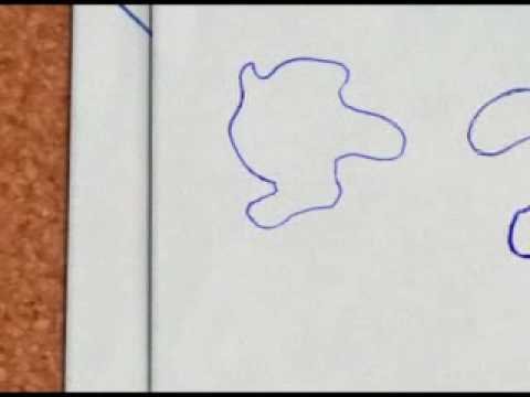 Дорисуй кляксу инопланетяне