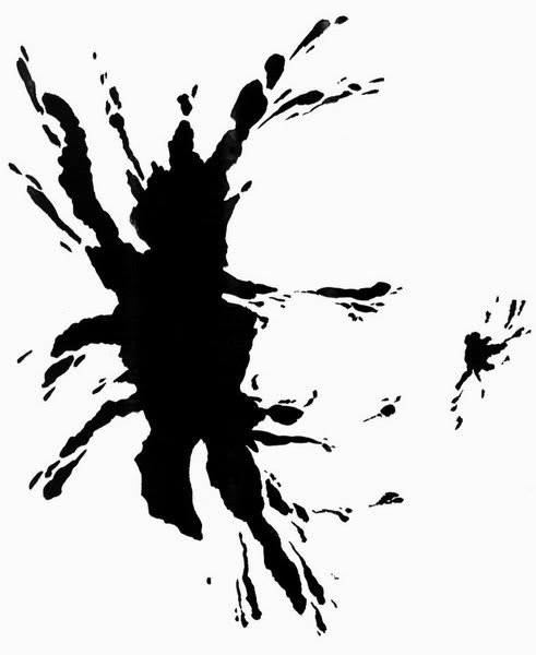 Клякса девушка