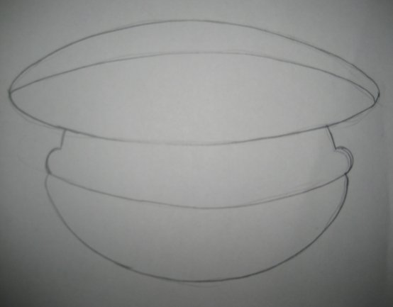 Кепи м43 выкройка пошив