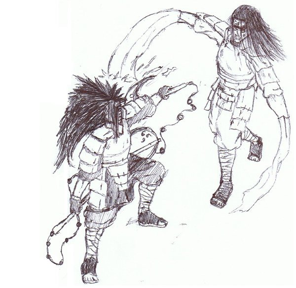 Хаширама Сенджу для срисовки