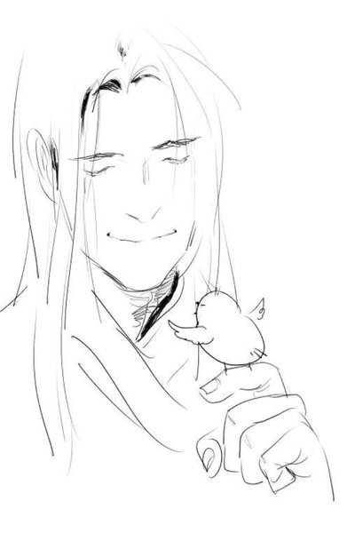 Хаширама Сенджу для срисовки