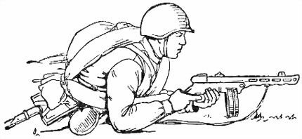 Поэтапное рисование оружия