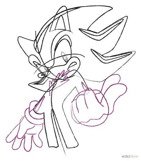 Шедоу рисунок поэтапно