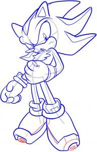 Шедоу карандашом по этапно