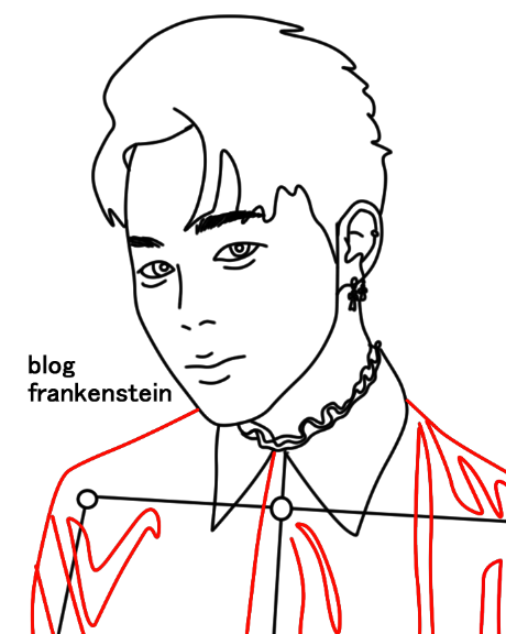 Рисуем Чимина поэтапно