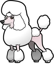 Пудель из мультика