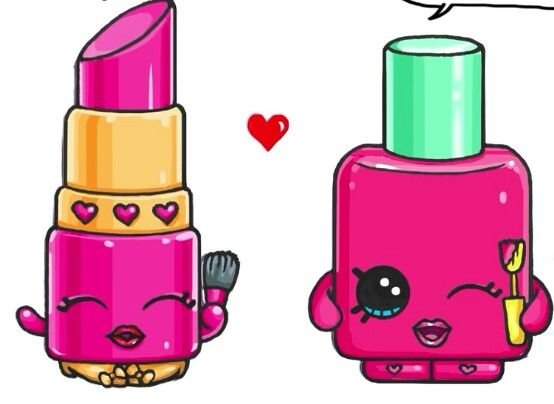 Шопкинсы для срисовки легкие