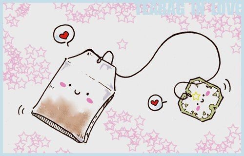 Кавайный чайный пакетик