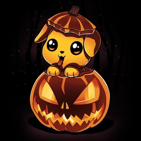 Хэллоуин милый арт