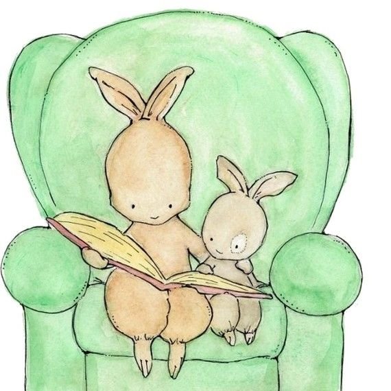 Модные иллюстрации мама и сын