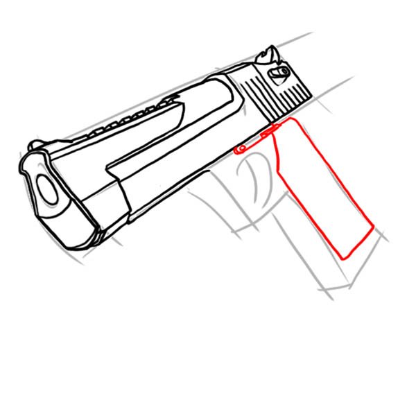 Desert Eagle чертеж