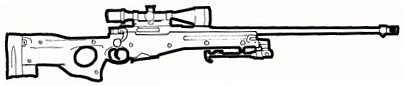 Чертежи снайперской винтовки АВП