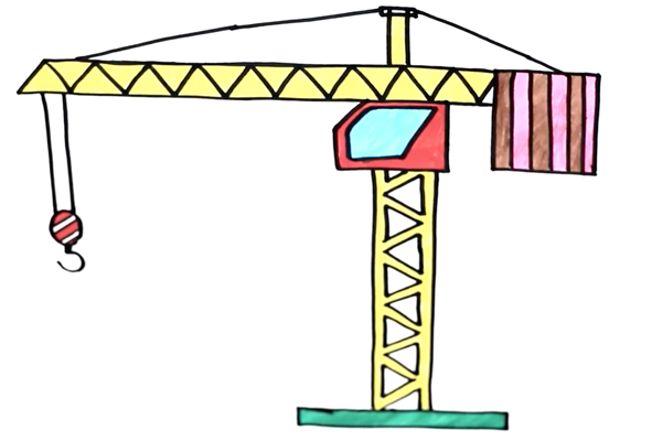 Поэтапное рисование КАМАЗА