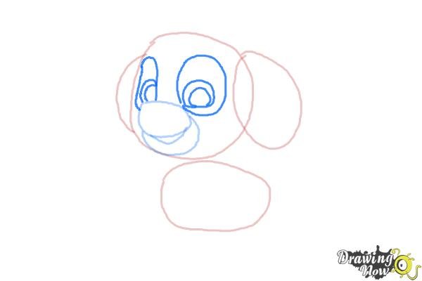 Поэтапное рисование Скай