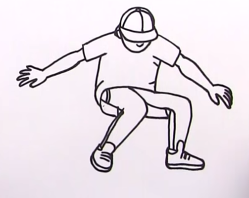 Скейтборд поэтапно