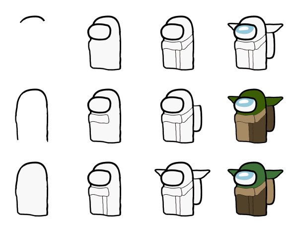 Поделки амонг АС