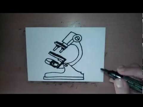 Микроскоп как рисовать научиться рисовать