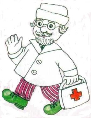 Рисование доктор Айболит