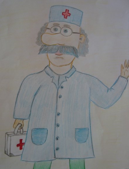 Рисование доктор Айболит
