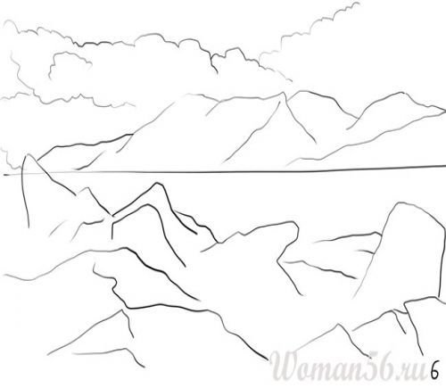 Льдины Северские рисунок