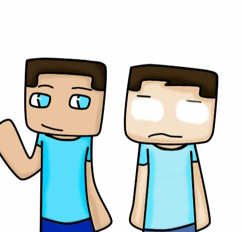 Майнкрафт ХЕРОБРИН И Стив