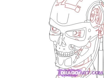 Терминатор для срисовки