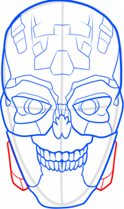 Раскраска Терминатор т600