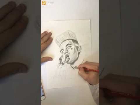 Рисовать Элджея карандашом