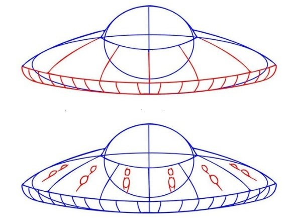 Каркас летающей тарелки