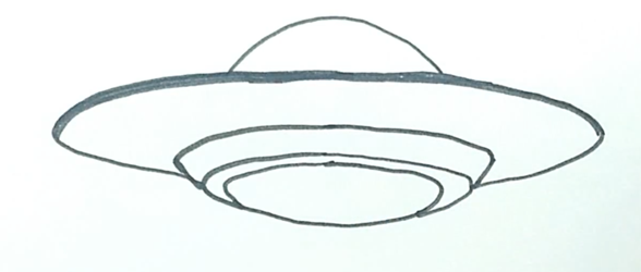 Как нарисовать НЛО