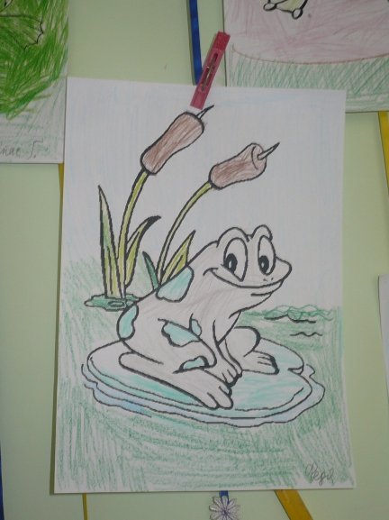 Болото рисунок карандашом