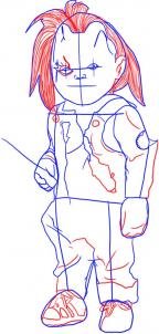 Как вызвать Чаки карандашом