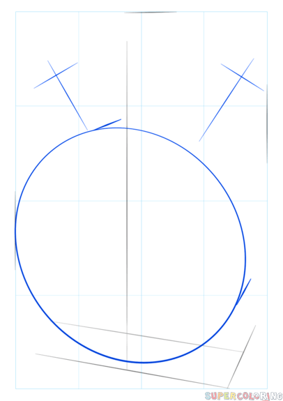 Часы для рисования