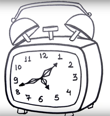 Часы будильник