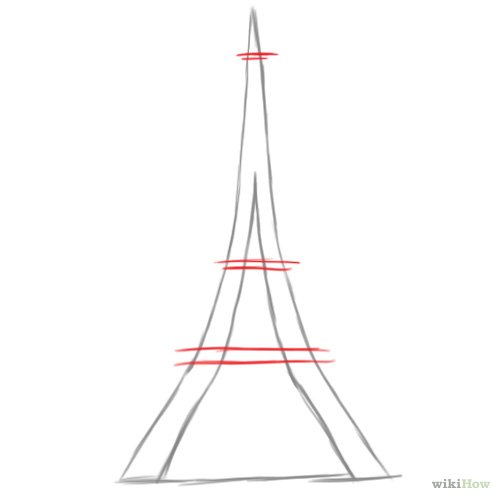 Рисуем башню поэтапно