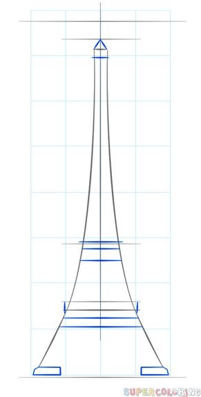 Эфирное башня рисование