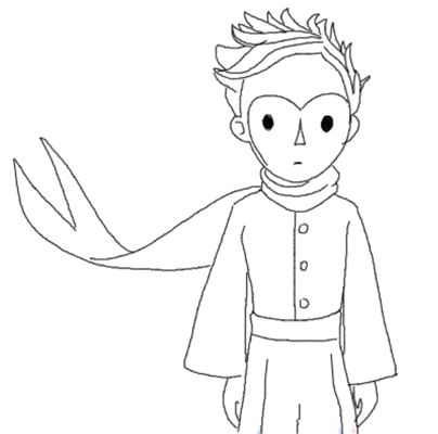 Принц для срисовки