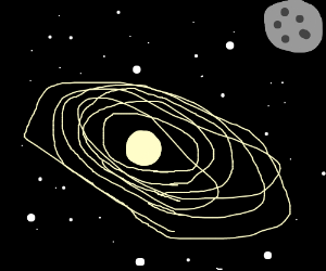 Рисовки Галактики с карандашом