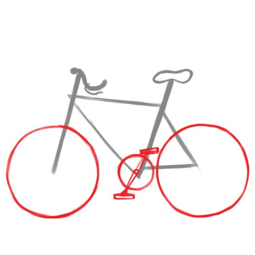 Велосипед для рисования