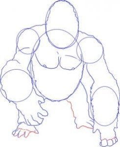 Уроки рисования Конга