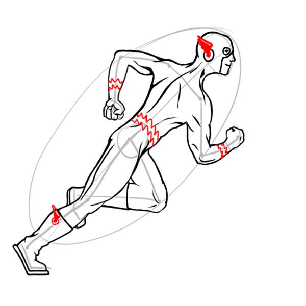 Как рисовать супергероев схема
