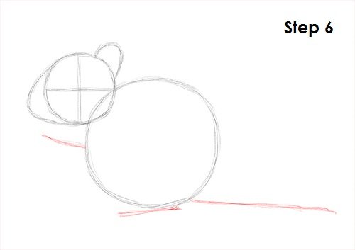 Бурундук рисунок