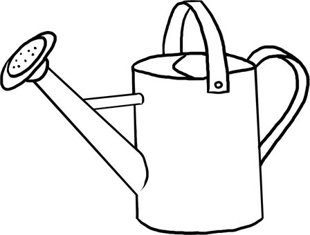 Лейка карандашом